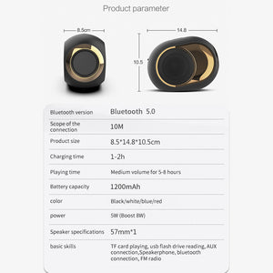 High Quality Bluetooth Speaker Version 5.0