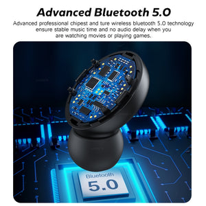 Water Proof Wireless Bluetooth Earbuds with Microphone