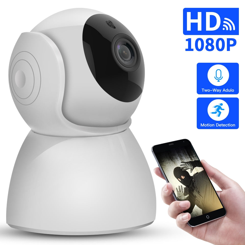 2Mp 1080P Full HD IR Night Vision Wi-Fi 360 Degrees  Rotation IP Camera