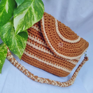 D & D Casual Handmade Crochets Women's Shoulder Bag