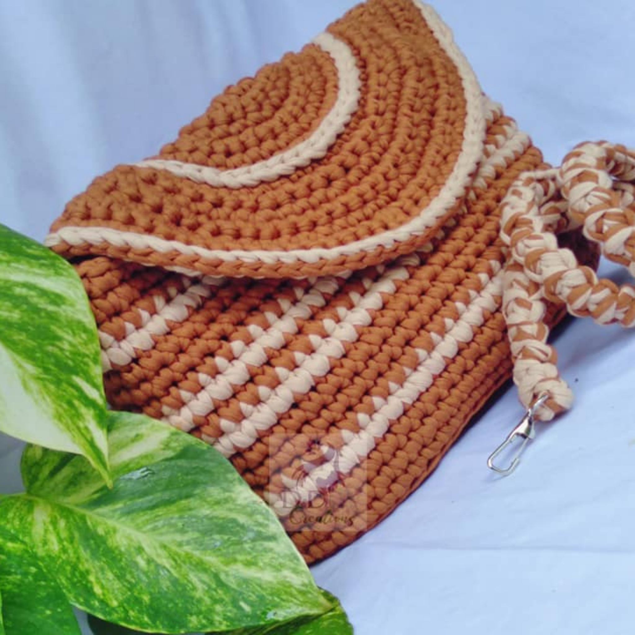 D & D Casual Handmade Crochets Women's Shoulder Bag