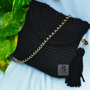 D & D Casual Handmade Crochets Women's Shoulder Bag