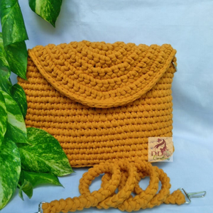 D & D Casual Handmade Crochets Women's Shoulder Bag