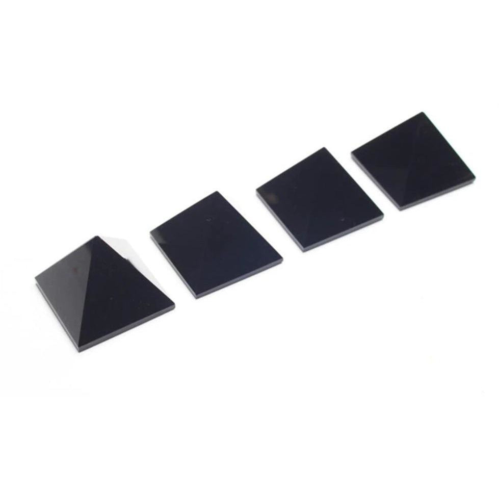 Natural Arrival  Black Obsidian pyramid crystal