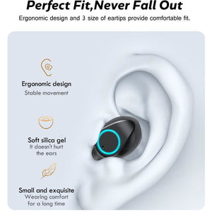 Water Proof Wireless Bluetooth Earbuds with Microphone