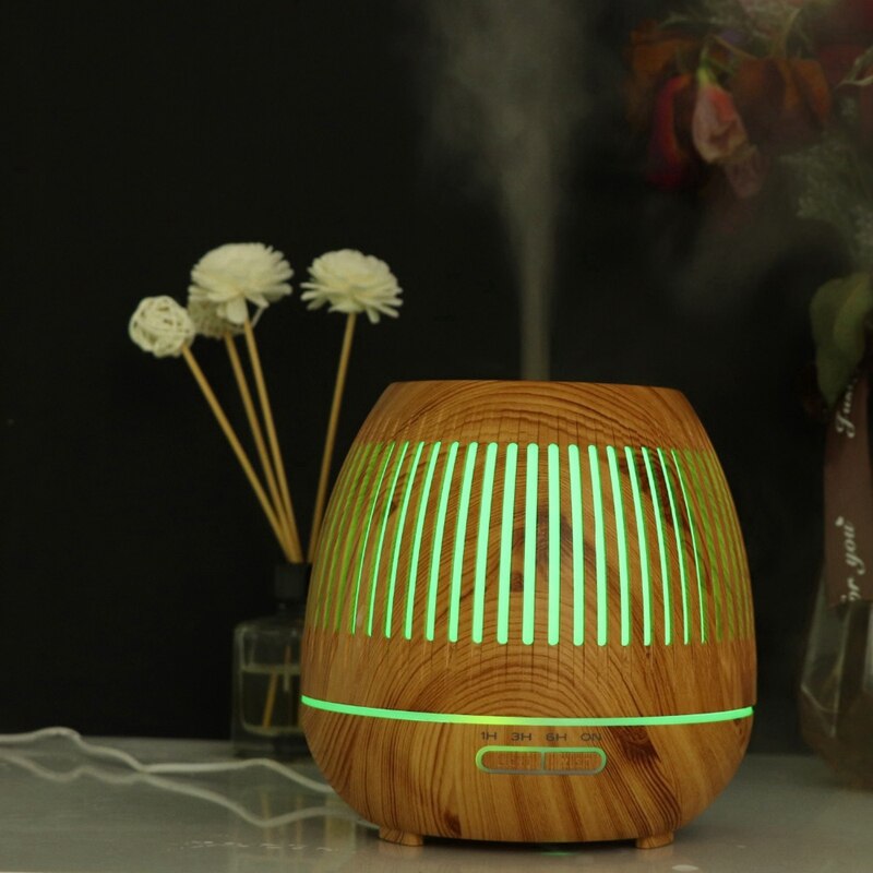 Aromatherapy Essential Oil Diffuses Humidifier  (US Plug)