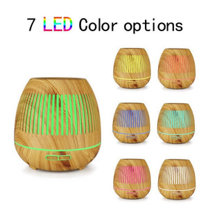 Aromatherapy Essential Oil Diffuses Humidifier  (US Plug)