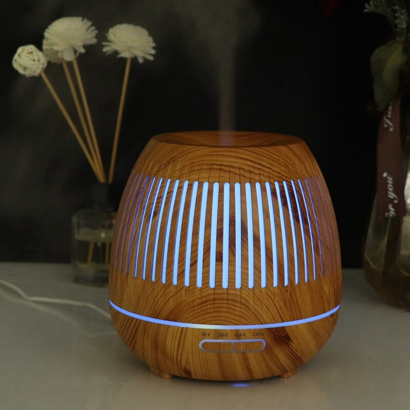 Aromatherapy Essential Oil Diffuses Humidifier  (US Plug)