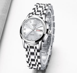 New LIGE Women Waterproof Wristwatch