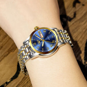 New LIGE Women Waterproof Wristwatch