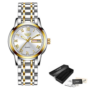 New LIGE Women Waterproof Wristwatch