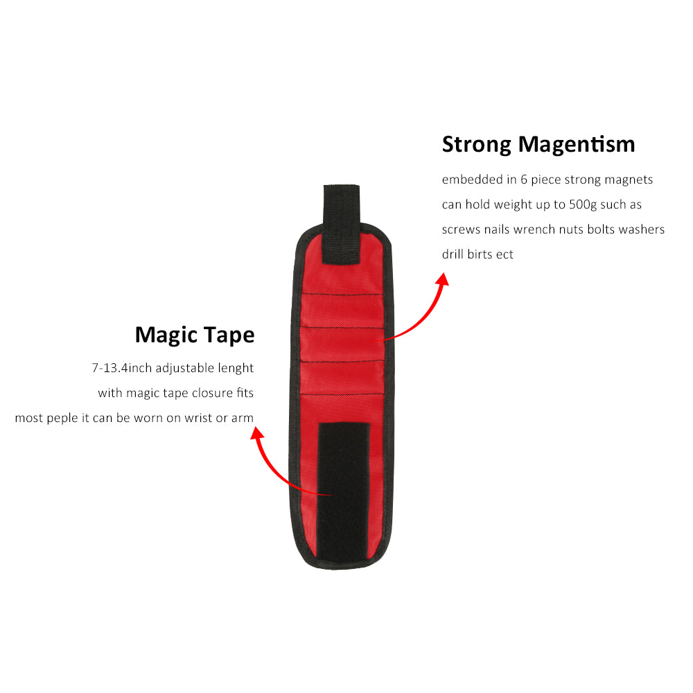 Magnetic Wristband Hand Tool Holder