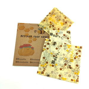 Eco Friendly Reusable Beeswax Food Wraps