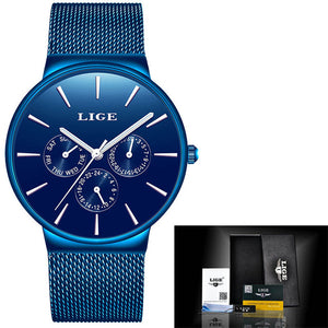 LIGE 2020 Relogio Masculino Fashion Women Watches