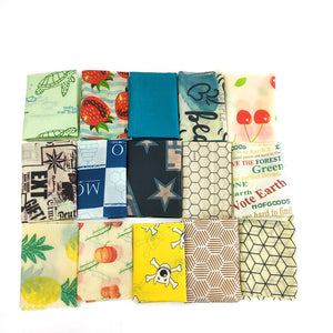 Eco Friendly Reusable Beeswax Food Wraps