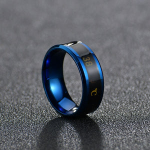 Intelligent Temperature Sensitive Rings Titanium