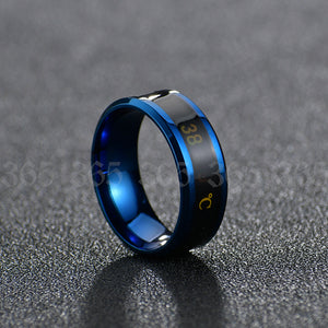 Intelligent Temperature Sensitive Rings Titanium